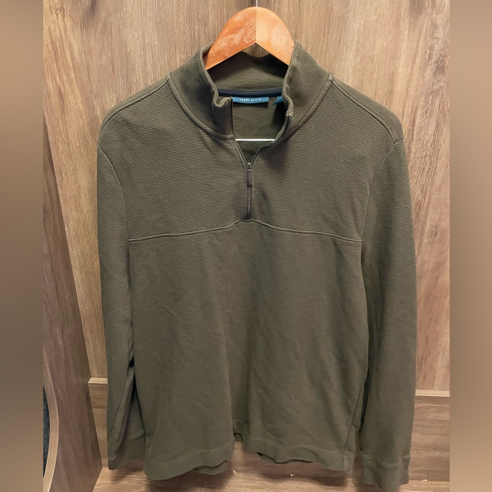 Men’s Perry Ellis Quarter Zip